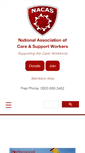 Mobile Screenshot of nacas.org.uk